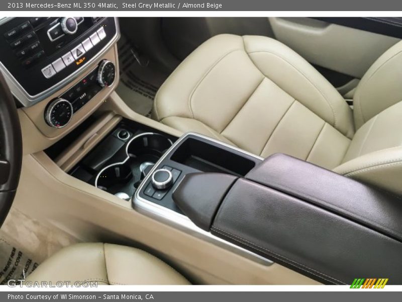Steel Grey Metallic / Almond Beige 2013 Mercedes-Benz ML 350 4Matic