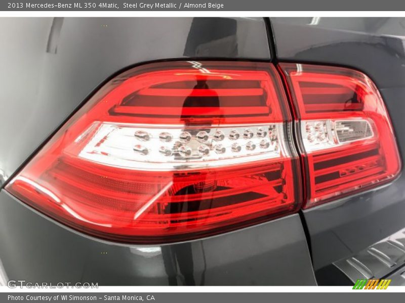 Steel Grey Metallic / Almond Beige 2013 Mercedes-Benz ML 350 4Matic