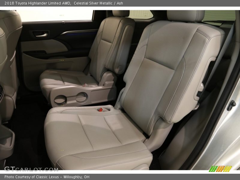 Celestial Silver Metallic / Ash 2018 Toyota Highlander Limited AWD
