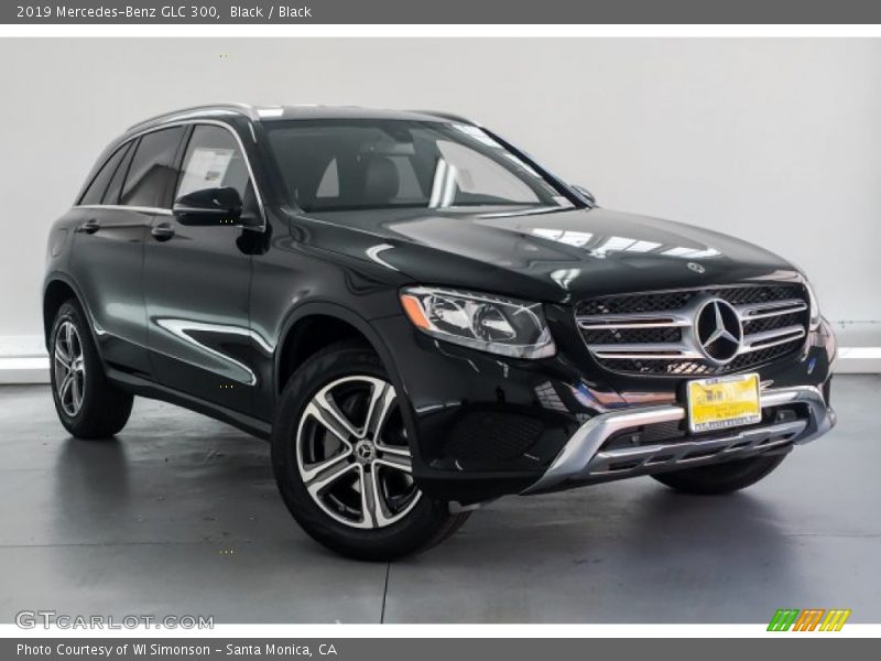 Black / Black 2019 Mercedes-Benz GLC 300