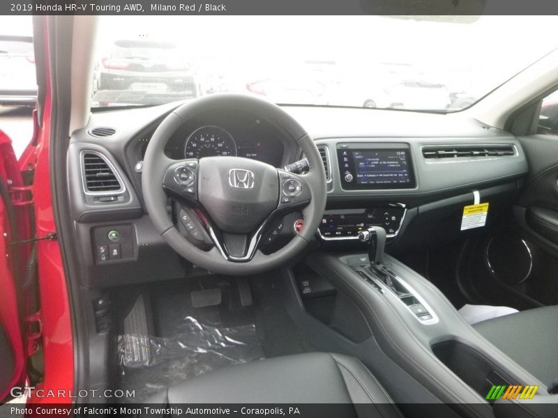  2019 HR-V Touring AWD Black Interior