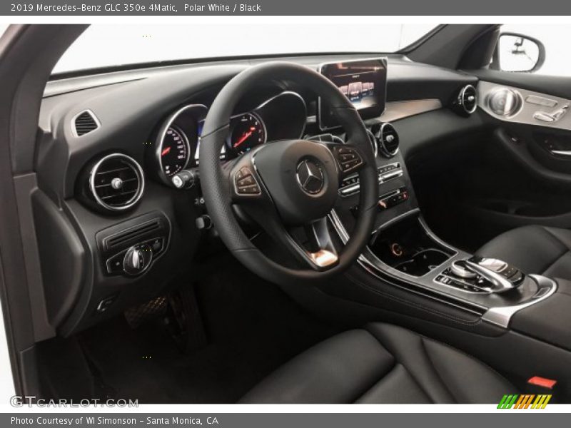 Polar White / Black 2019 Mercedes-Benz GLC 350e 4Matic