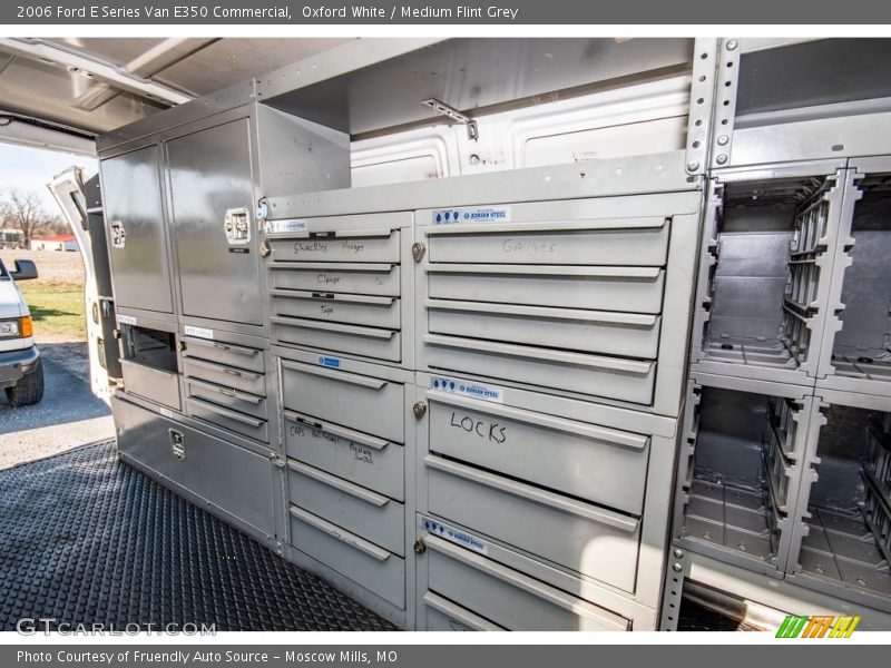Oxford White / Medium Flint Grey 2006 Ford E Series Van E350 Commercial