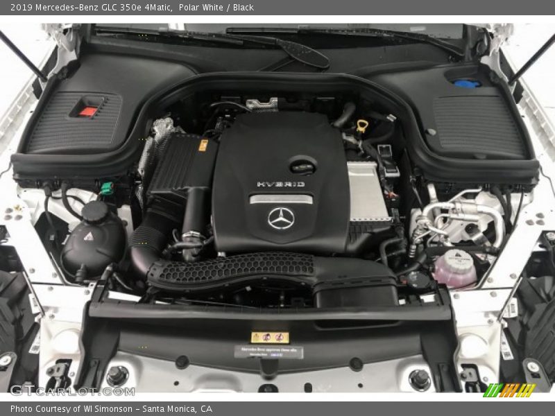 Polar White / Black 2019 Mercedes-Benz GLC 350e 4Matic