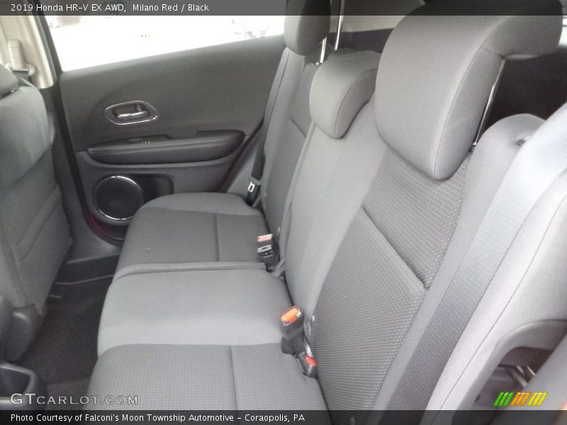 Milano Red / Black 2019 Honda HR-V EX AWD
