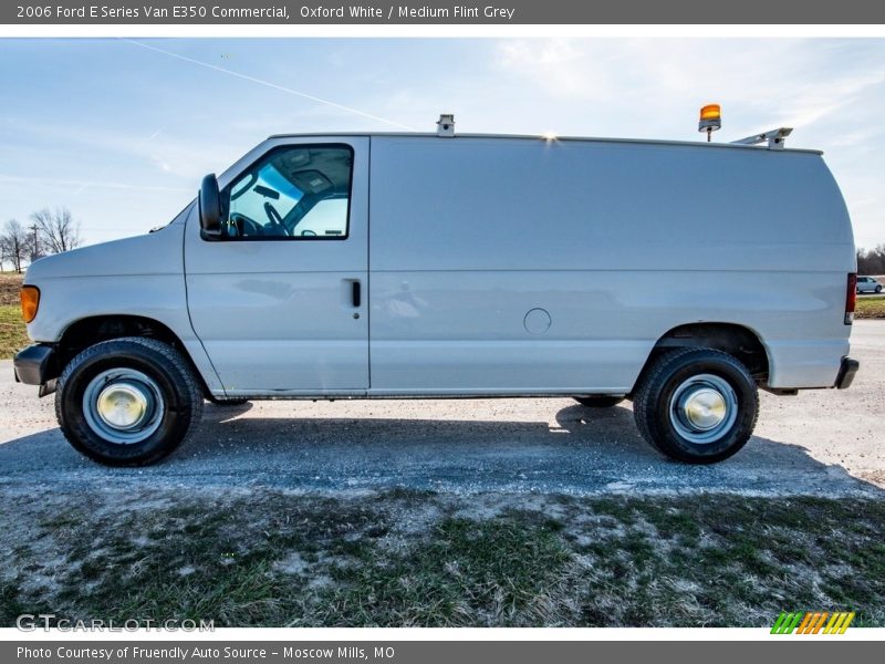 Oxford White / Medium Flint Grey 2006 Ford E Series Van E350 Commercial