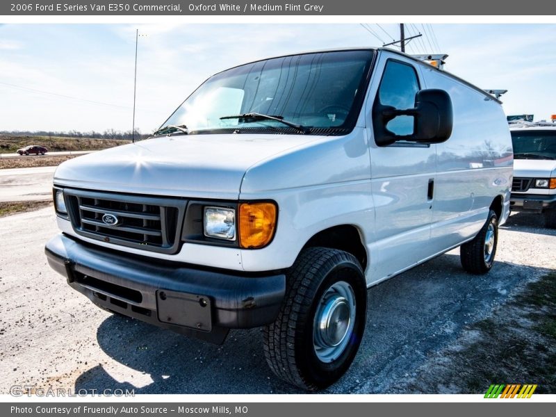 Oxford White / Medium Flint Grey 2006 Ford E Series Van E350 Commercial