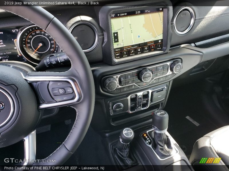 Black / Black 2019 Jeep Wrangler Unlimited Sahara 4x4