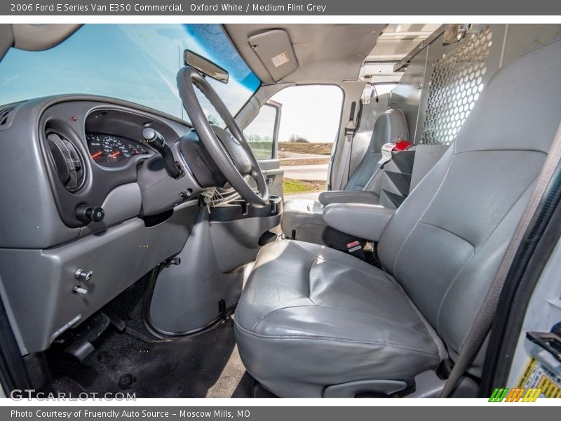 Oxford White / Medium Flint Grey 2006 Ford E Series Van E350 Commercial