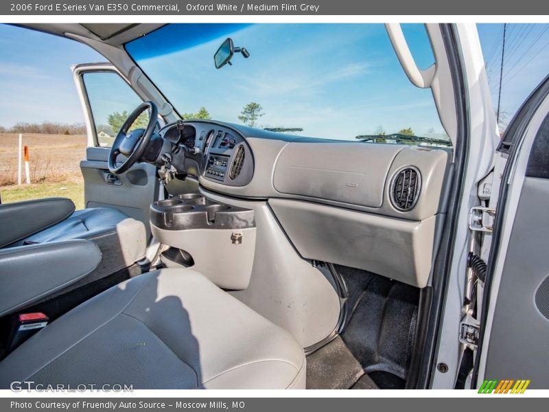 Oxford White / Medium Flint Grey 2006 Ford E Series Van E350 Commercial