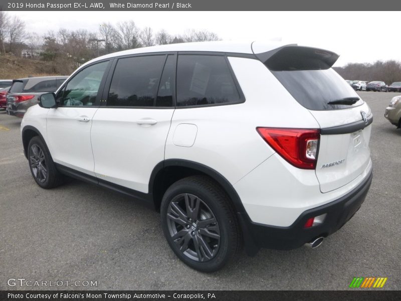 White Diamond Pearl / Black 2019 Honda Passport EX-L AWD