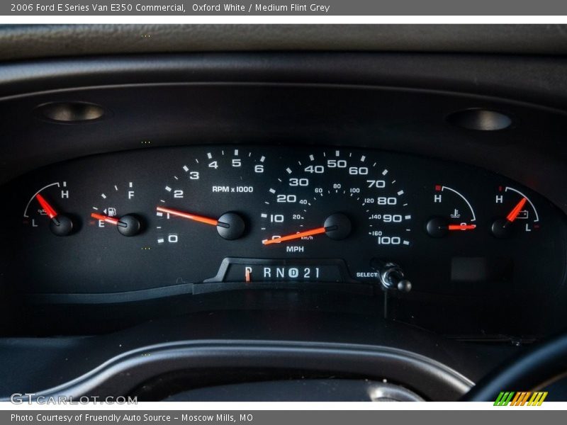 Oxford White / Medium Flint Grey 2006 Ford E Series Van E350 Commercial