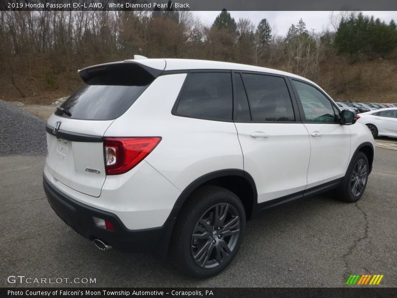White Diamond Pearl / Black 2019 Honda Passport EX-L AWD