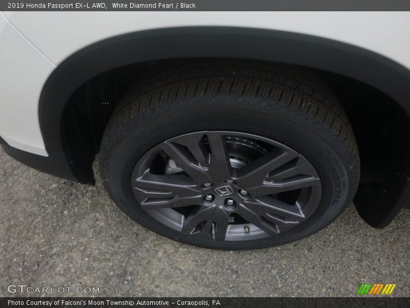 White Diamond Pearl / Black 2019 Honda Passport EX-L AWD