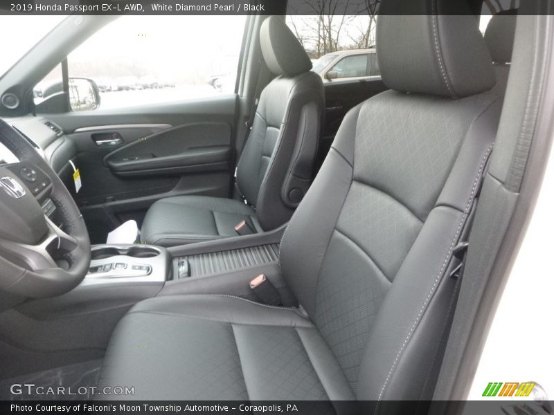 Front Seat of 2019 Passport EX-L AWD