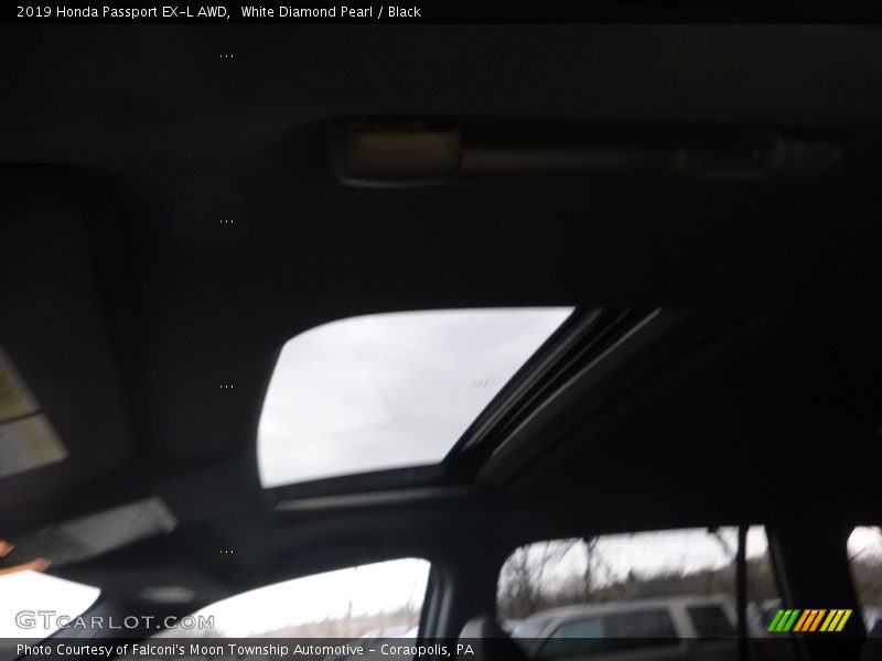 White Diamond Pearl / Black 2019 Honda Passport EX-L AWD