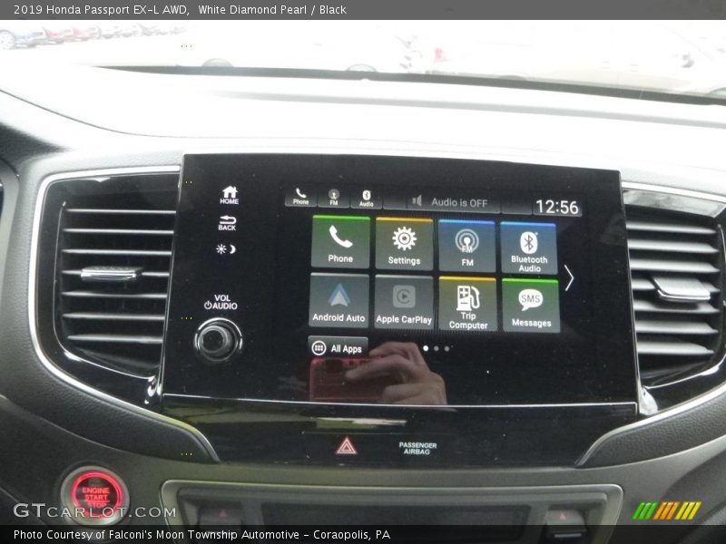 White Diamond Pearl / Black 2019 Honda Passport EX-L AWD