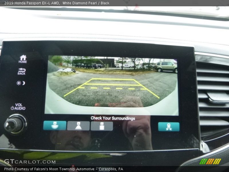 White Diamond Pearl / Black 2019 Honda Passport EX-L AWD