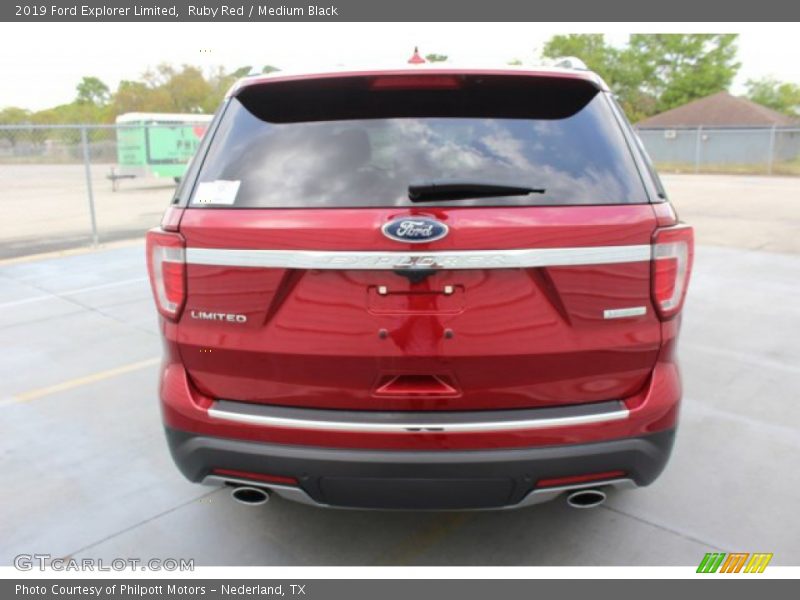 Ruby Red / Medium Black 2019 Ford Explorer Limited