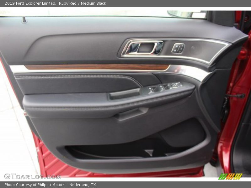 Ruby Red / Medium Black 2019 Ford Explorer Limited