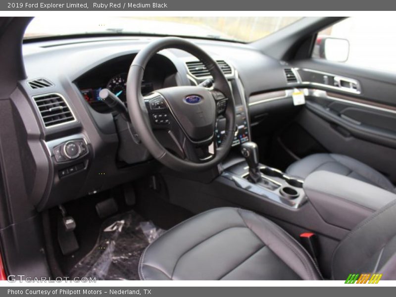 Ruby Red / Medium Black 2019 Ford Explorer Limited