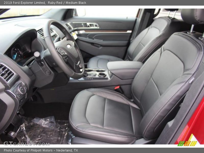 Ruby Red / Medium Black 2019 Ford Explorer Limited