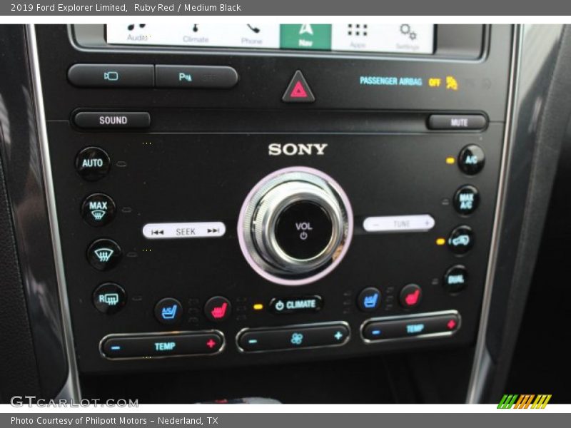 Ruby Red / Medium Black 2019 Ford Explorer Limited