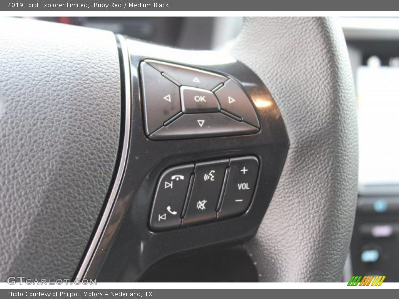 Ruby Red / Medium Black 2019 Ford Explorer Limited