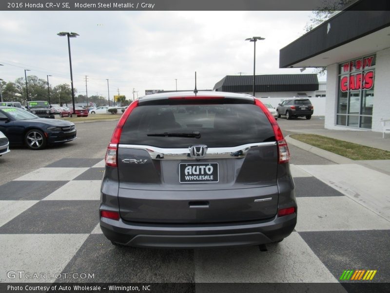 Modern Steel Metallic / Gray 2016 Honda CR-V SE