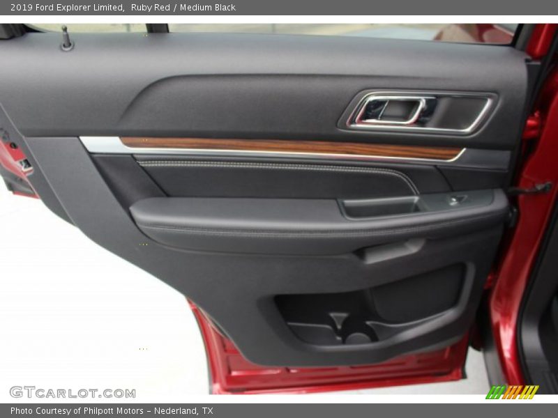 Ruby Red / Medium Black 2019 Ford Explorer Limited