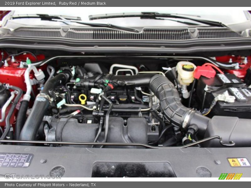 Ruby Red / Medium Black 2019 Ford Explorer Limited
