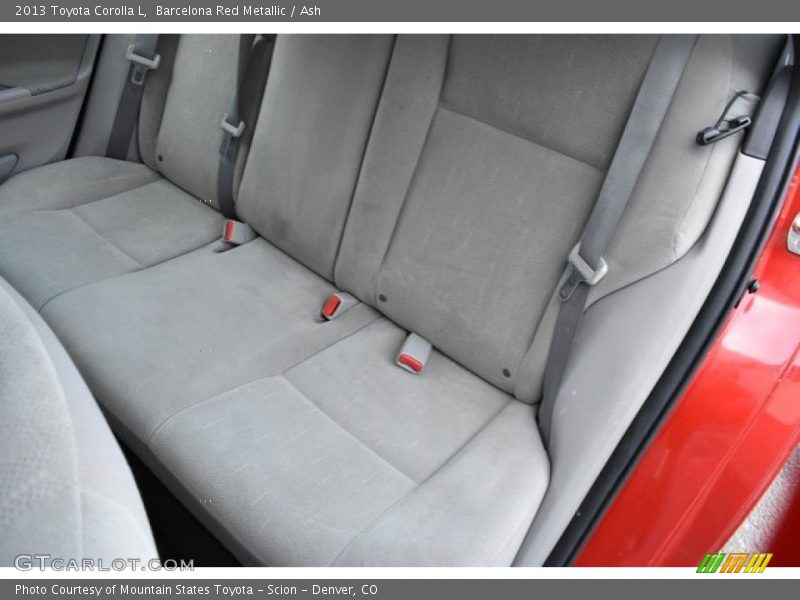 Barcelona Red Metallic / Ash 2013 Toyota Corolla L