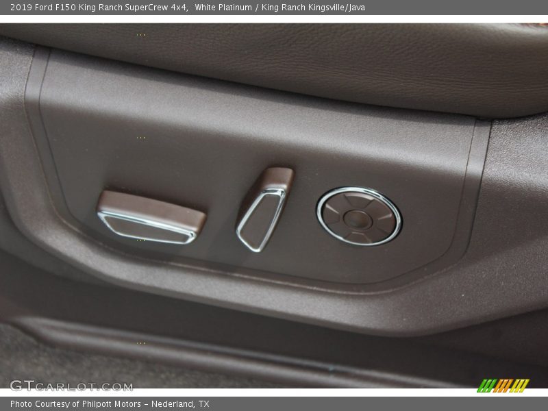 White Platinum / King Ranch Kingsville/Java 2019 Ford F150 King Ranch SuperCrew 4x4