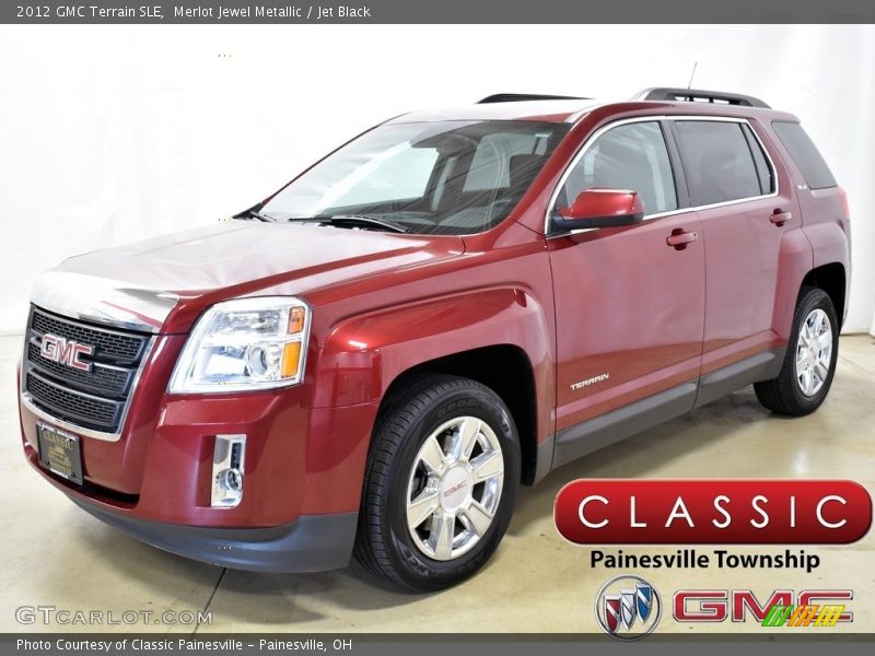Merlot Jewel Metallic / Jet Black 2012 GMC Terrain SLE