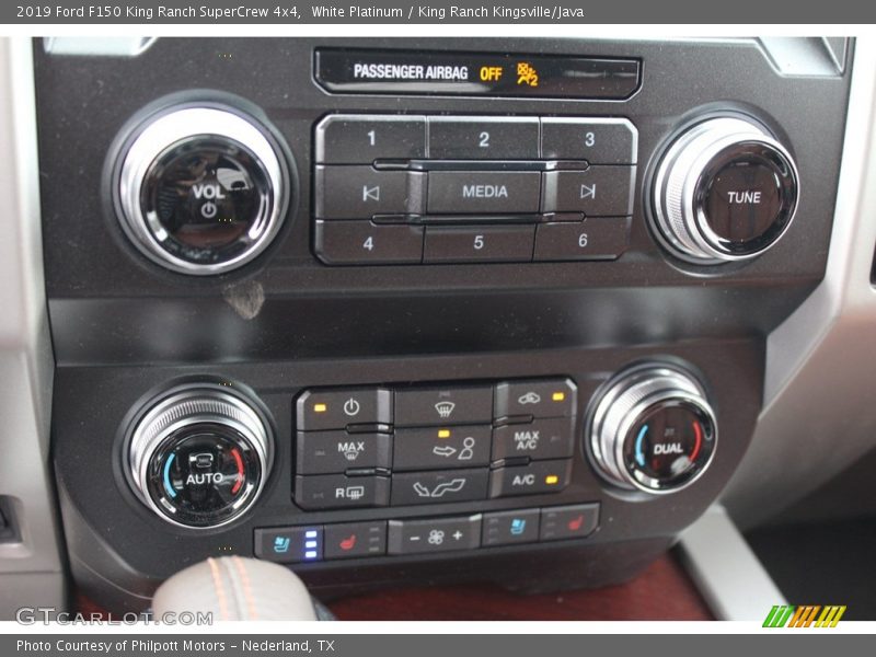White Platinum / King Ranch Kingsville/Java 2019 Ford F150 King Ranch SuperCrew 4x4
