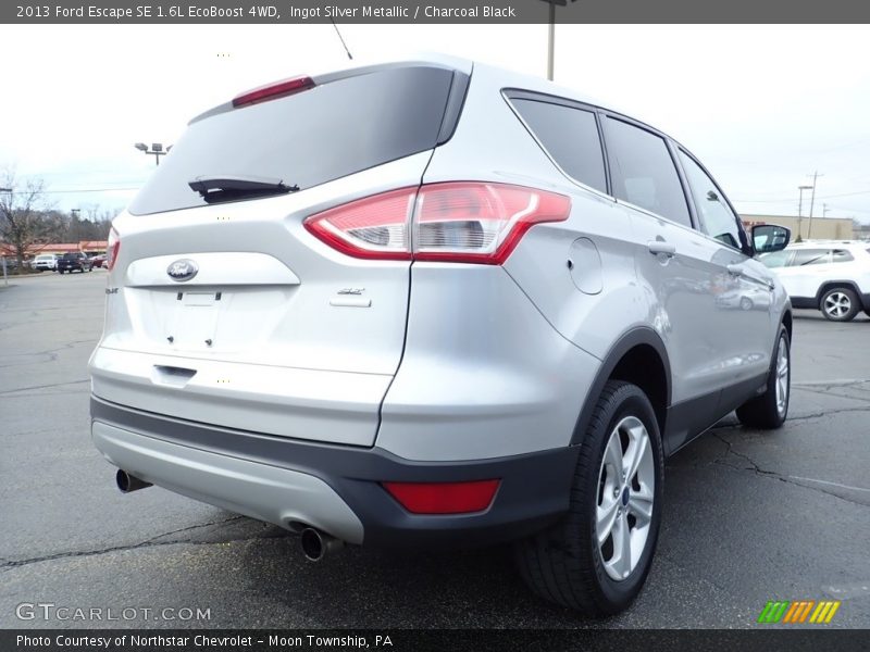 Ingot Silver Metallic / Charcoal Black 2013 Ford Escape SE 1.6L EcoBoost 4WD