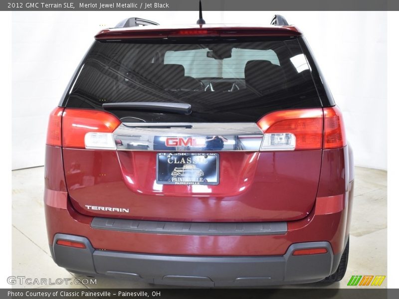 Merlot Jewel Metallic / Jet Black 2012 GMC Terrain SLE