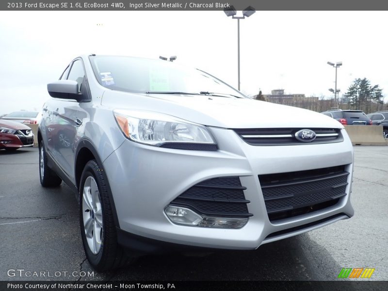 Ingot Silver Metallic / Charcoal Black 2013 Ford Escape SE 1.6L EcoBoost 4WD