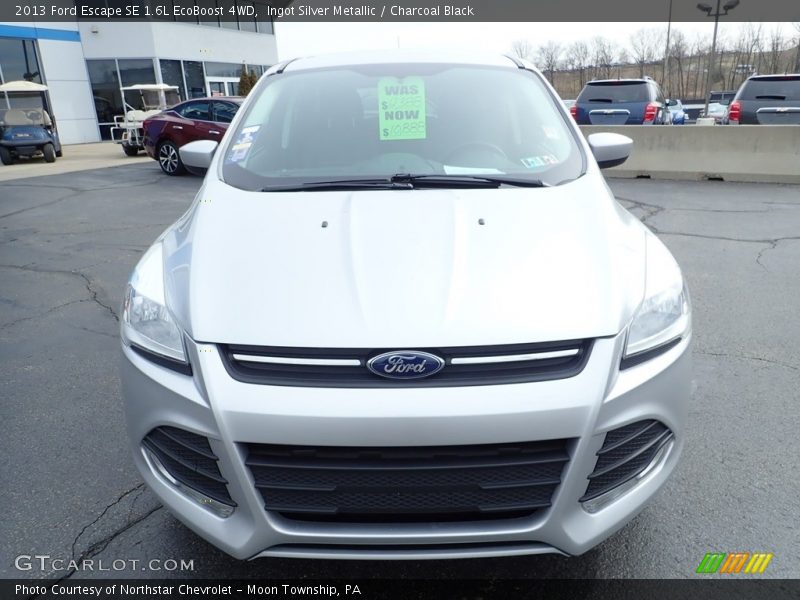 Ingot Silver Metallic / Charcoal Black 2013 Ford Escape SE 1.6L EcoBoost 4WD