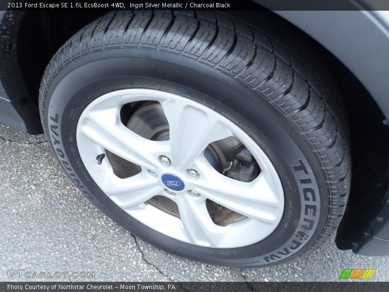 Ingot Silver Metallic / Charcoal Black 2013 Ford Escape SE 1.6L EcoBoost 4WD