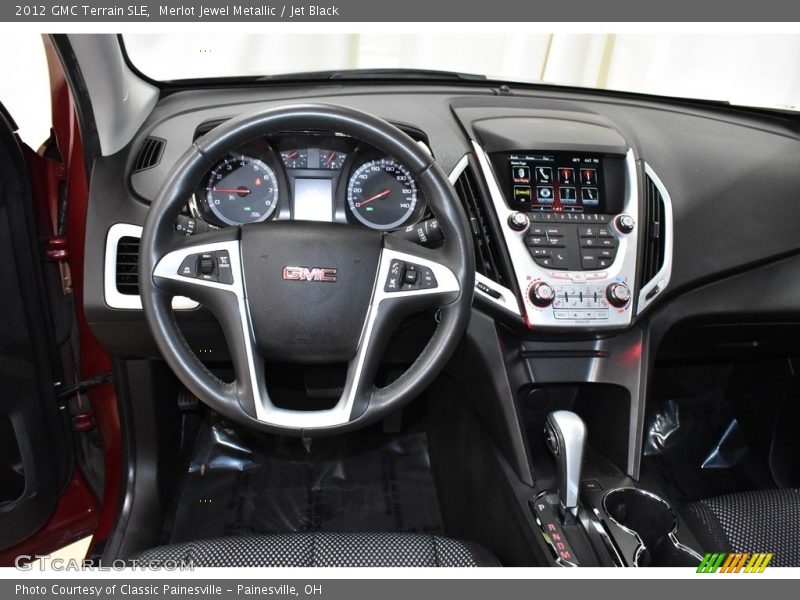 Merlot Jewel Metallic / Jet Black 2012 GMC Terrain SLE
