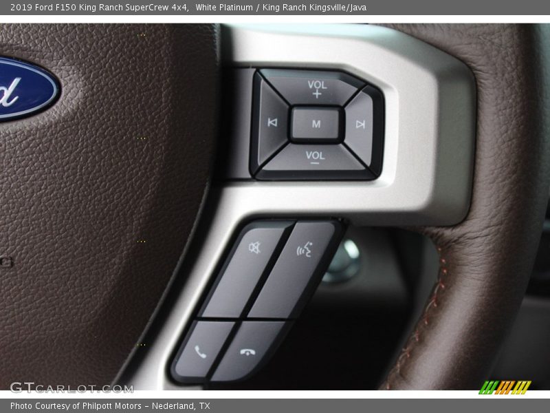 White Platinum / King Ranch Kingsville/Java 2019 Ford F150 King Ranch SuperCrew 4x4