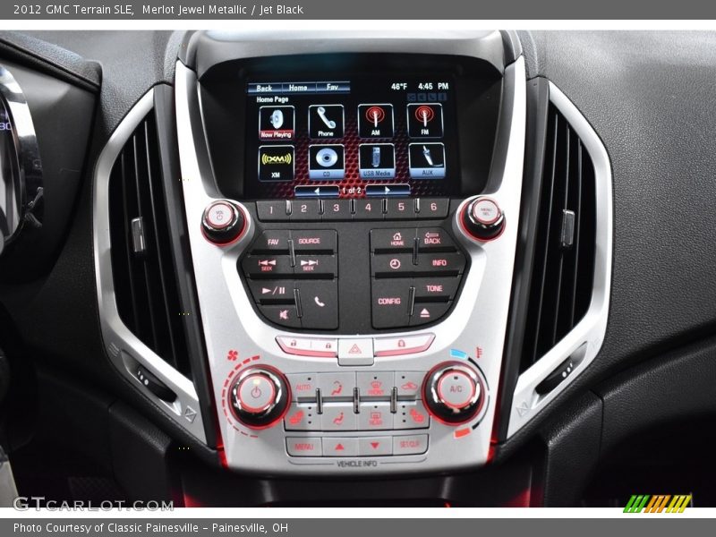 Merlot Jewel Metallic / Jet Black 2012 GMC Terrain SLE
