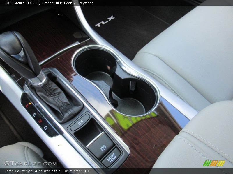 Fathom Blue Pearl / Graystone 2016 Acura TLX 2.4