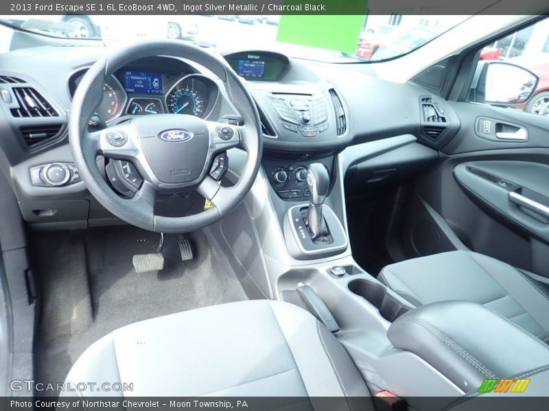 Ingot Silver Metallic / Charcoal Black 2013 Ford Escape SE 1.6L EcoBoost 4WD
