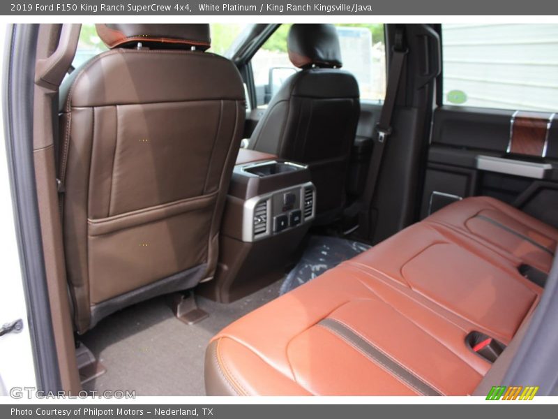 White Platinum / King Ranch Kingsville/Java 2019 Ford F150 King Ranch SuperCrew 4x4
