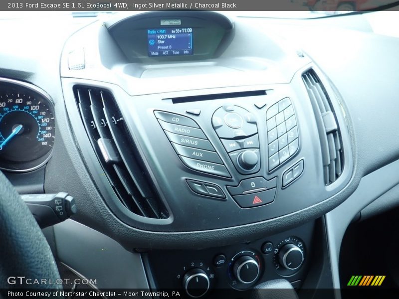Ingot Silver Metallic / Charcoal Black 2013 Ford Escape SE 1.6L EcoBoost 4WD