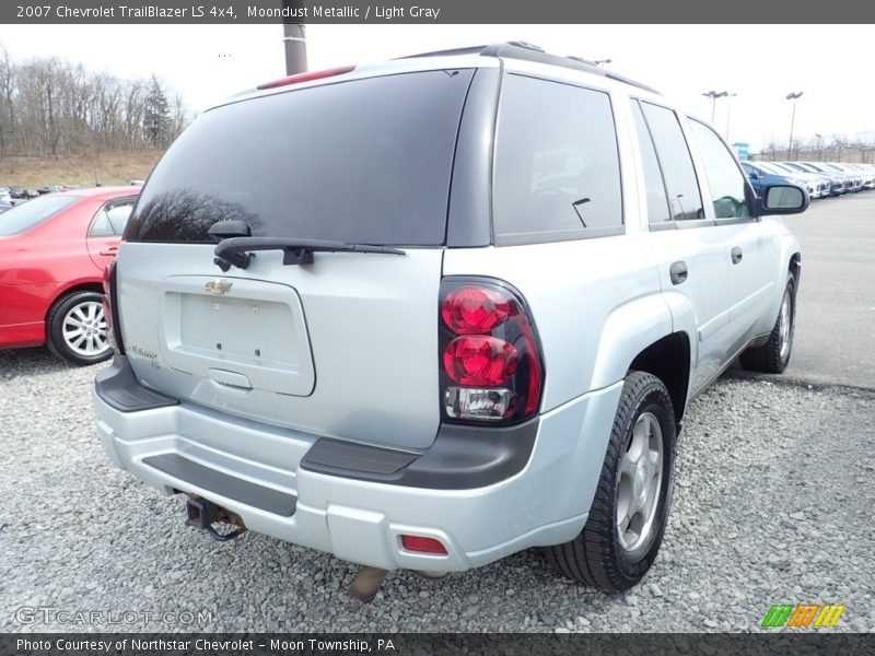 Moondust Metallic / Light Gray 2007 Chevrolet TrailBlazer LS 4x4