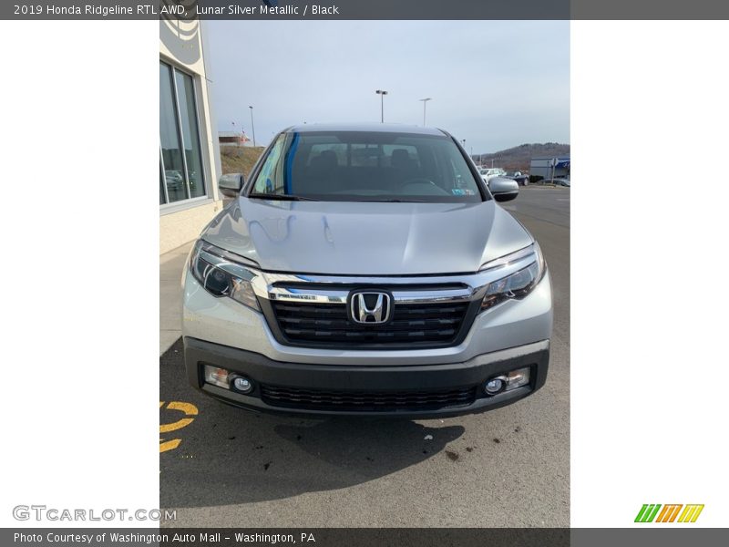 Lunar Silver Metallic / Black 2019 Honda Ridgeline RTL AWD