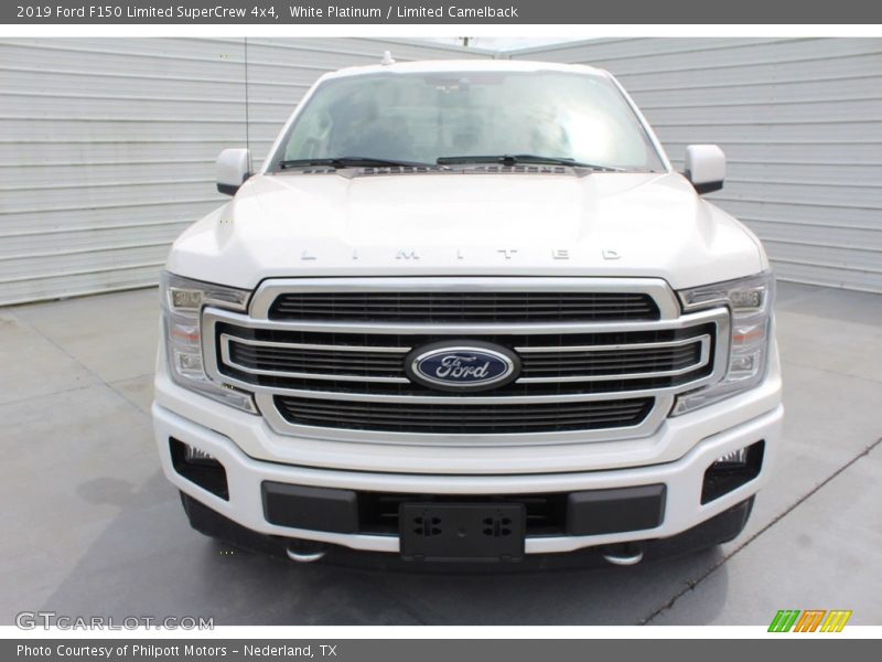 White Platinum / Limited Camelback 2019 Ford F150 Limited SuperCrew 4x4